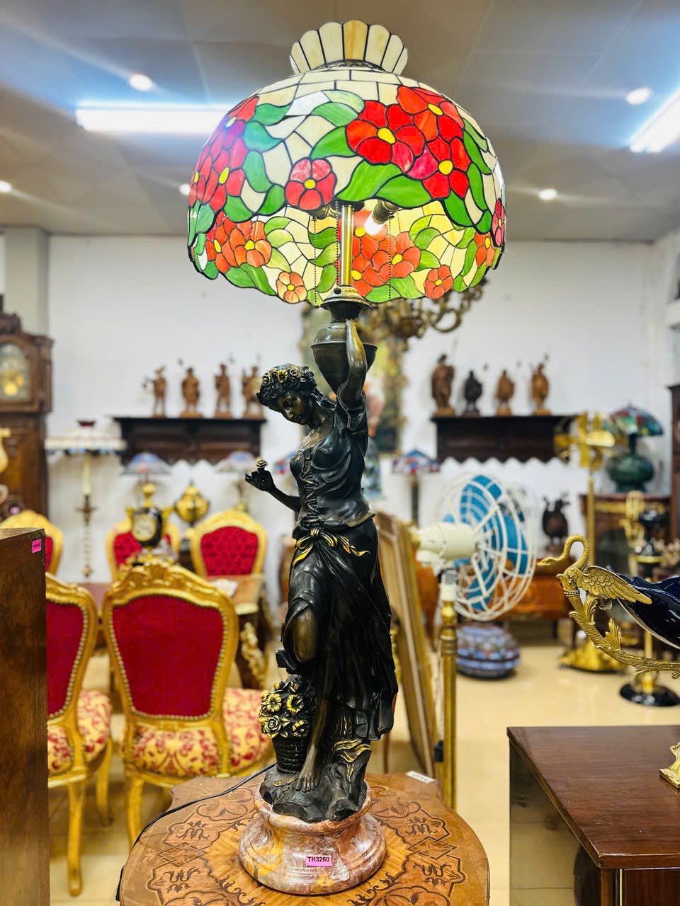 Đèn Tiffany phong cách Châu Âu&nbsp;[TH3260]